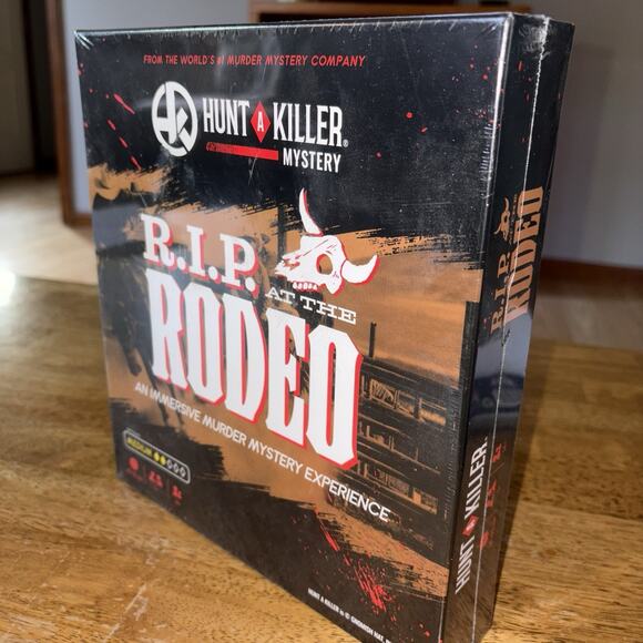 Hunt a Killer R.I.P. at the Rodeo Murder Mystery Game Adult Game Night NEW - Picture 4 of 5